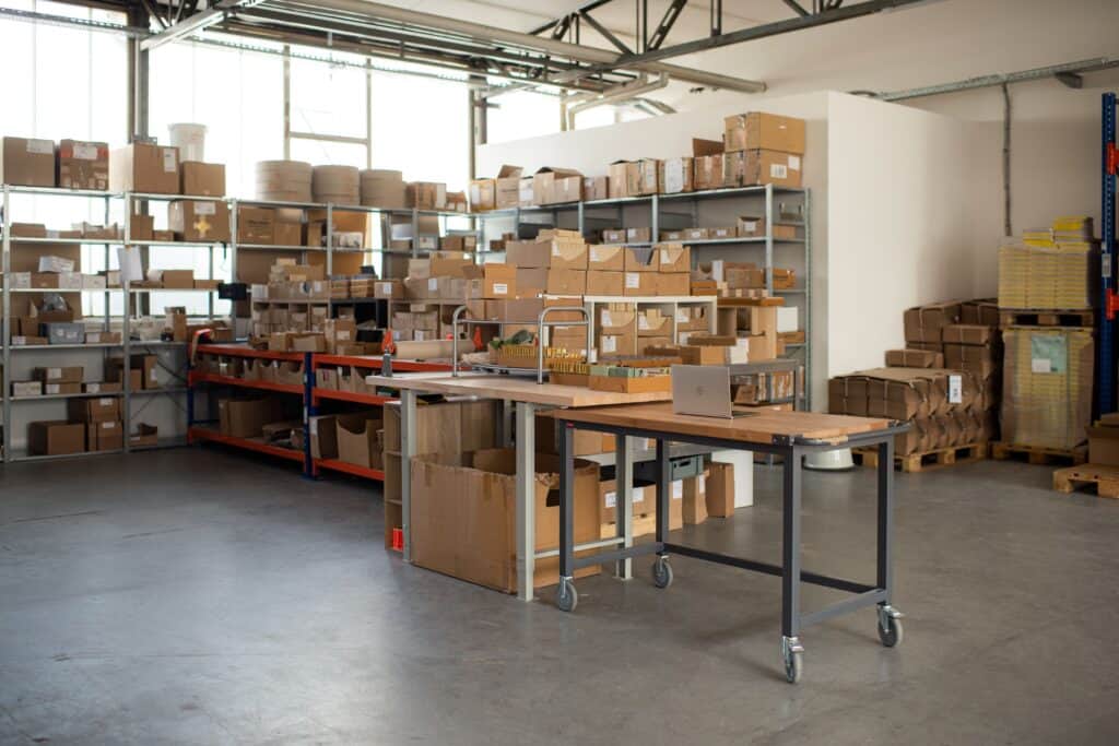 reduce shipping costs warehouse organisation